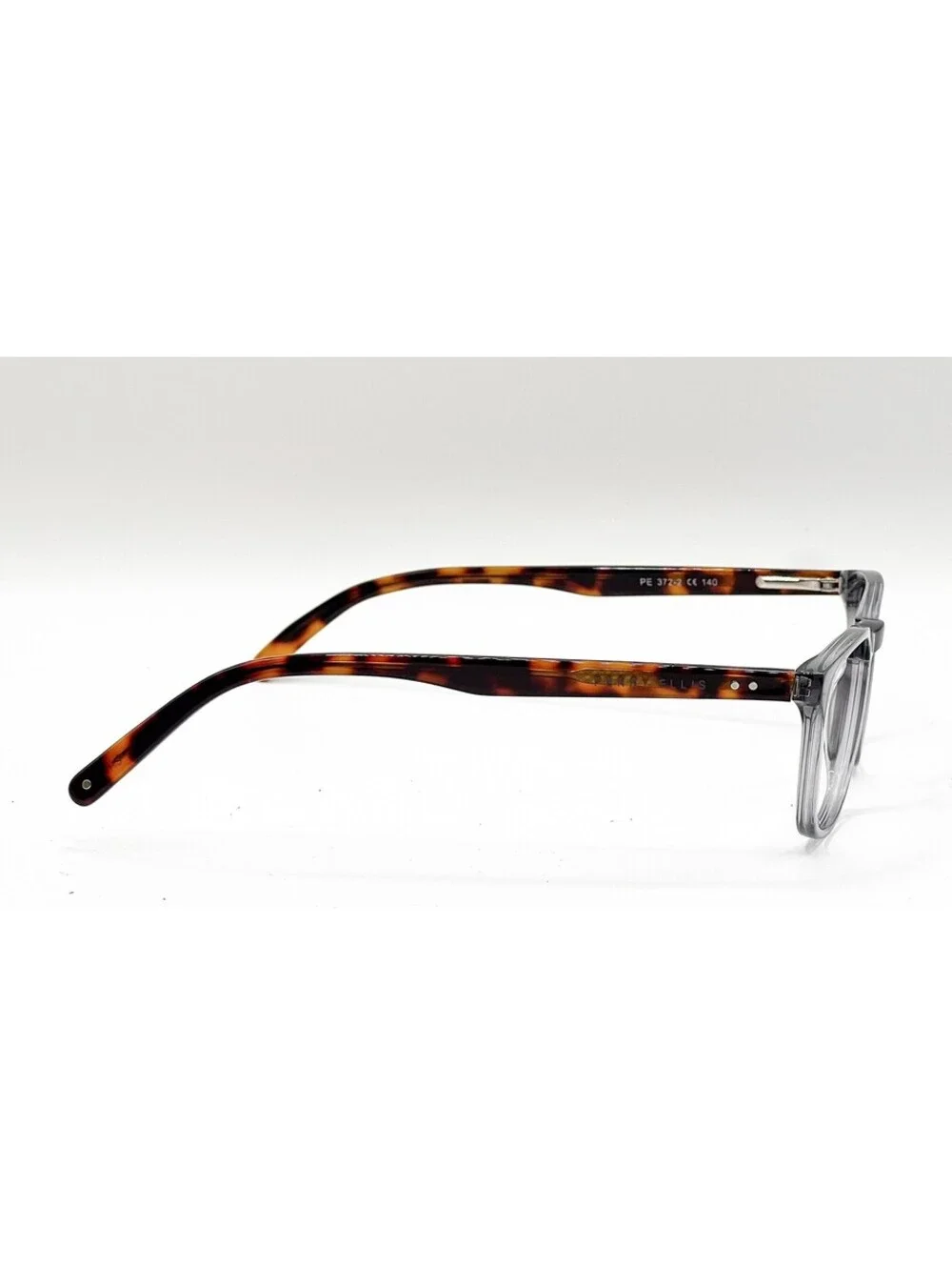 Perry Ellis Pe 372-2 Blue Tortoise Square Authentic Eyeglass Frames 48-20